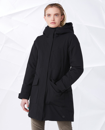 Technische Elvine dames parka black