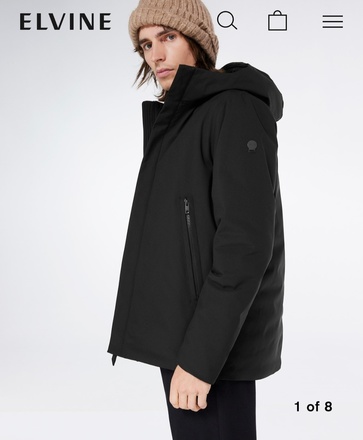 Elvine technisch heren winter parka 299,95